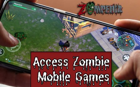 Access & Enjoy Zombie Mobile Games on Your Smartphone
